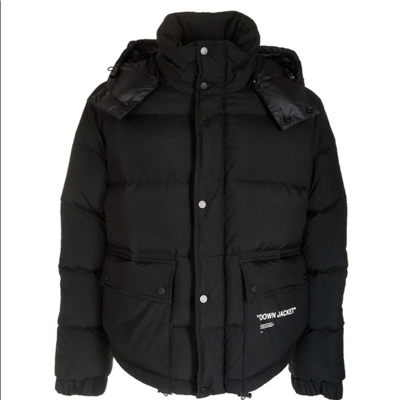 Off-white down coat - Picture 6 of 10